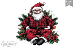Christmas Santa Clipart Design - High Quality 300 Dpi Product Image 1