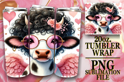 Magical Gifts 20oz tumbler wrap, Valentines Product Image 1
