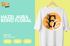 Hazel Aura Boho Floral Monogram Product Image 1