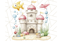 Under the Sea Nursery Clipart, Ocean Animals PNG Product Image 4