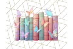 Cottagecore Butterfly and Book PNG Clipart Reading Elements Product Image 4