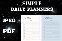 best simplest Daily planner freebie 60,free planners Product Image 1