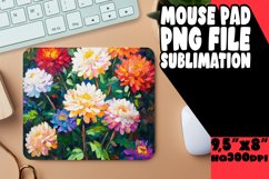Oil Flower Sublimation for Round Design Customization Product Image 1