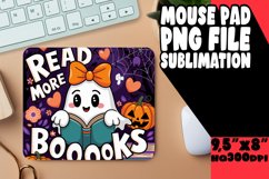 Blissful Mouse Pad Design Ideas, Ghost Books Product Image 1