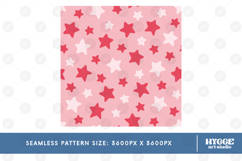 American 4th of July USA Patriotic Stars Seamless Pattern Product Image 2