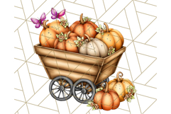 Fall Fairy House Clipart PNG, Autumn Homes and Decor Product Image 4