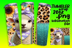 GORGEOUS 20oz Sublimation Template , Cute Animals Product Image 1