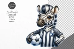 Zebra clipart, Sport clipart, Animals clipart Product Image 1