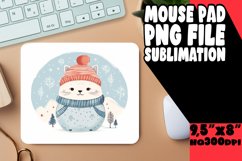 Winter Boho Sublimation Mouse Pads Artistry Product Image 1