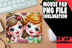 ENCHANTED DESK PAD PNG DESIGN, 3D Characters Product Image 1