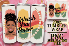 ENCHANTING GIFT 20oz TUMBLER WRAP, Juneteenth Product Image 1