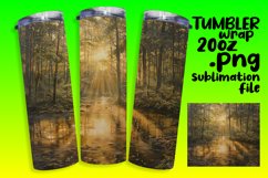 Tranquil Waters Tumbler Design 20oz Product Image 1