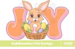 Easter Sublimation DTF Bundle Bunny Chick Farm Hip Hop Joy Product Image 5