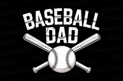 Baseball Dad svg | Father&#039;s day Svg | Svg Files Product Image 1