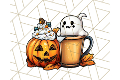 Monster Café Halloween PNG Clipart, Coffee Holiday Clip Art Product Image 4