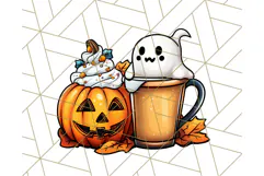 Monster Café Halloween PNG Clipart, Coffee Holiday Clip Art Product Image 4