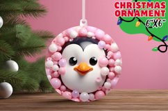 Winter Animal Ornament: 3D Sublimation Magic Product Image 1
