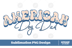 American Dog Mama Papa 4th of July USA Paw DTF PNG Bundle Product Image 5