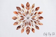 Watercolour Rustic Christmas Clipart PNG Product Image 1