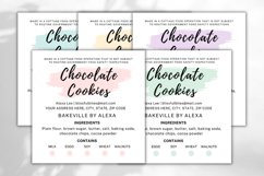 Custom Cottage Law Labels Canva Template - 5 Colors Product Image 3