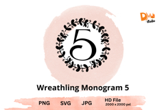Wreathling Monogram Product Image 1