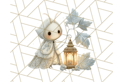 Winter Animal Masquerade Clipart PNG Woodland Animals Product Image 4