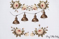 Antique Winter Photography Clipart PNG Product Image 1