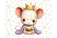 Princess Animal PNG Clipart with Crowns &amp; Royal Accessories Product Image 4