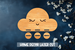 Bow holder laser cut - Wooden Nursery Decor Laser Product Image 1