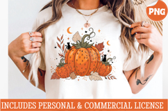 Pumpkin Boho vector Design,Pumpkin,Pumpkin PNG ,Autumn PNG Product Image 2