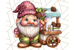 Gnomes at Work Clipart PNG, Cute Gnomes PNG Illustration Product Image 4