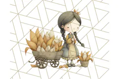 Whimsy Woods Harvest Festival Clipart PNG Files Product Image 4