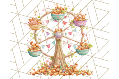Tiny Carnival Friends Clipart PNG, Animal Fair Festival Product Image 4