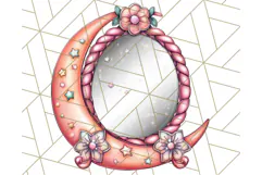 Pastel Goth Halloween PNG Clipart, Creepy Cute Art Product Image 4