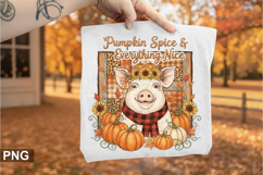 Halloween Pig Sublimation - Halloween Sublimation PNG Design Product Image 4