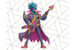 Forgotten 80s Cartoon Clipart PNG, Retro Animal Heroes Product Image 4