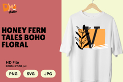 Honey Fern Tales Boho Floral Monogram Product Image 1