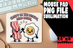 RADIANT DESK MAT PLAYFUL DESIGN, Kawaii Food Product Image 1