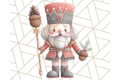 Nutcracker Clipart, Festive Holiday Toy Soldier PNG Art Product Image 4
