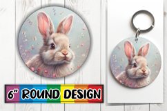 Easter Bunny Watercolor Circle Assortment Product Image 1