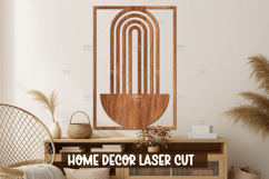 Mid Century Wall Art Laser Cut File for Home Decor Product Image 1