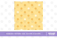 Coquette Easter Polka Dot Seamless Pattern Surface PNG DTF Product Image 2
