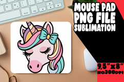CHEERFUL MOUSE MAT PLAYFUL DESIGN, Unicorn Product Image 1