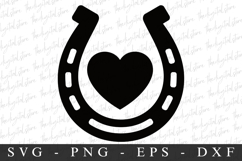 Horse Shoe SVG | SVG Cut files | Cricut Product Image 1