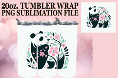 Enchanted days 20oz tumbler wrap, Flower Animals Product Image 1