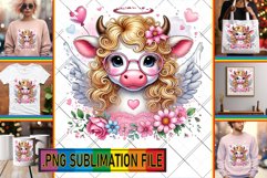 RADIANT TSHIRT Art PNG, Valentines Product Image 1