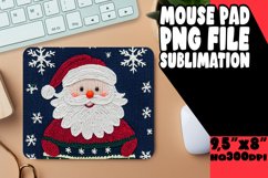 Cheerful Mouse Pad Sublimation PNG, Holiday Product Image 1
