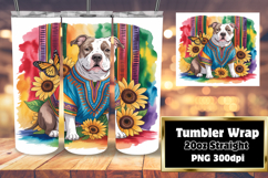 Craft Your Own 20oz Tumbler , Cute Dog Product Image 1