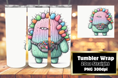VIVID 20oz Tumbler Artwork , Monster Product Image 1