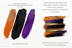 Halloween Brushstrokes Clipart Product Image 2